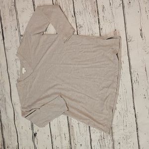 J Jill Pure Jill Tan Luxe Tencel Tencel Blend Tunic Top M